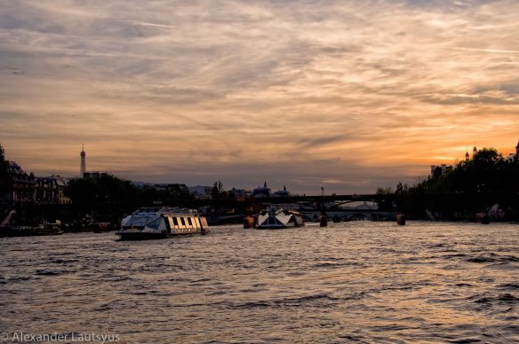 Evening on Seine