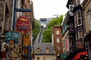 The funicular - Quebec City